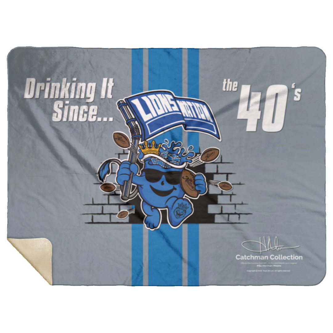 Drinking It Since the 40's Blanket