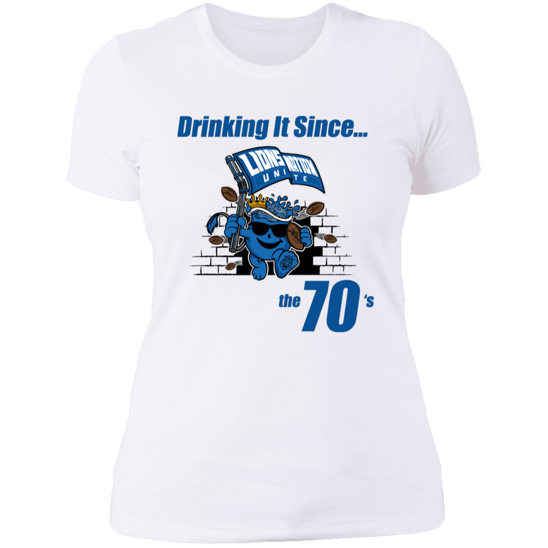 Drinking It Since the 70's Women's T-Shirt