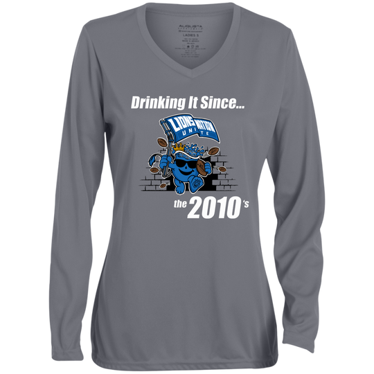 Drinking It Since the 2010's Women's Long-Sleeved T-Shirt