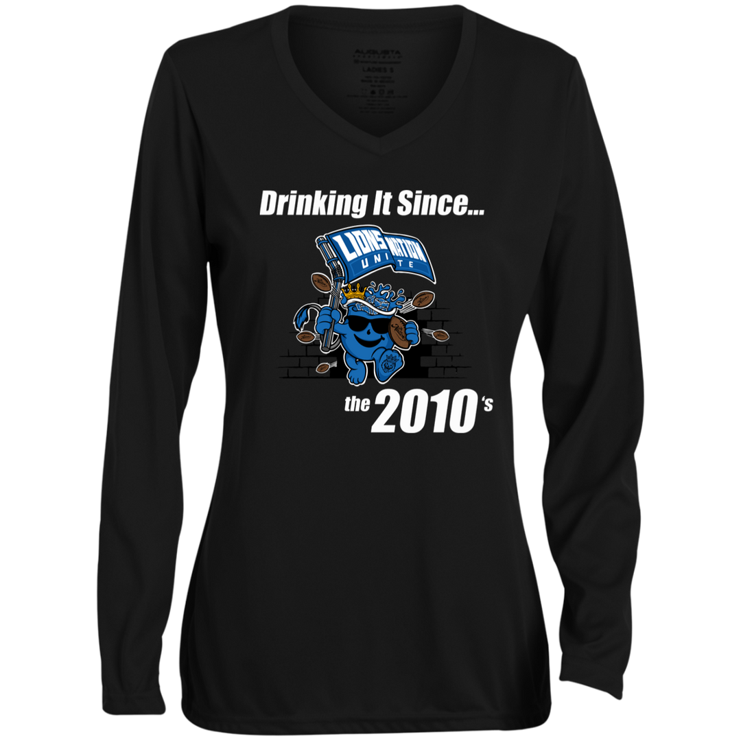 Drinking It Since the 2010's Women's Long-Sleeved T-Shirt