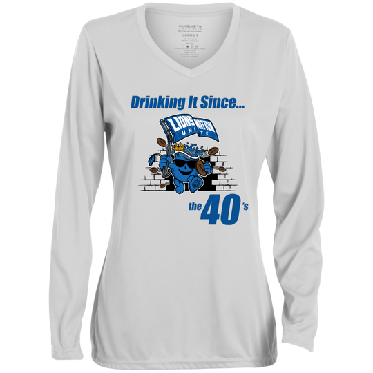 Drinking It Since the 40's Women's Long-Sleeved T-Shirt