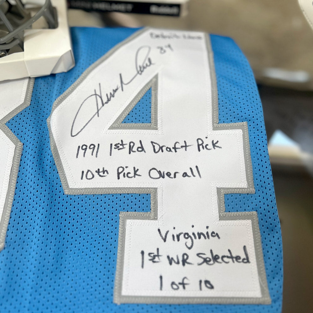 Limited-Edition Herman Moore Autographed Replica Jersey